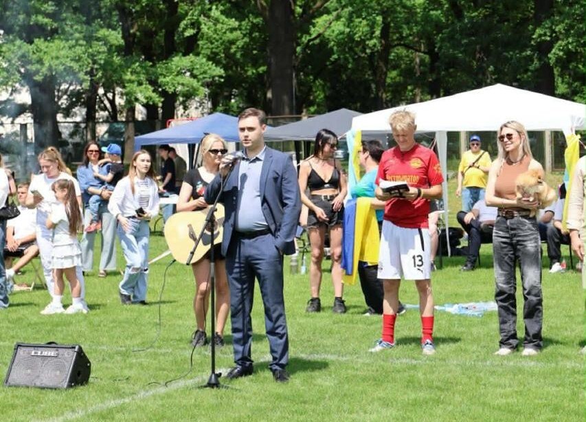 На відкритті турніру був присутній Віцеконсул Генерального консульства України у Вроцлаві Ілля Михайлов